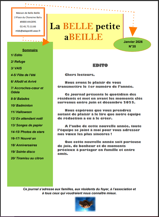 Journal N&deg;35 janvier 2026